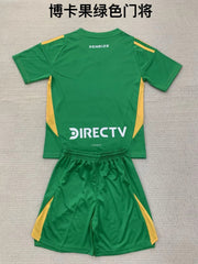 Kid Size Boca Juniors green GK Jersey