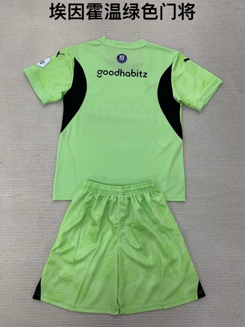 Kid Size Eindhoven green GK Jersey