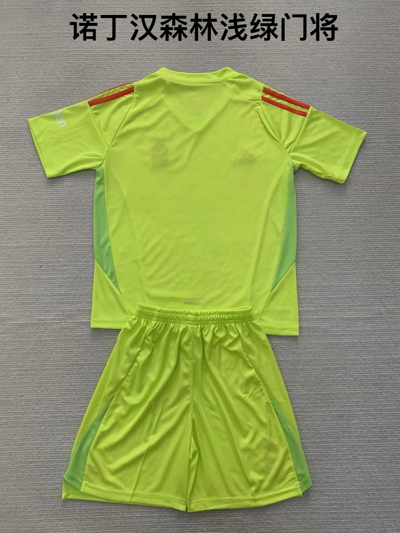 Kid Size Nottingham Forest green GK Jersey