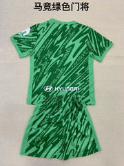 Kid Size Atlético de Madrid green GK Jersey