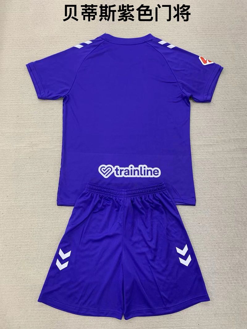 Kid Size Real Betis Balompié purple GK Jersey