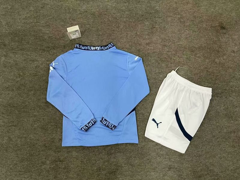 Kid Size Manchester City home game long