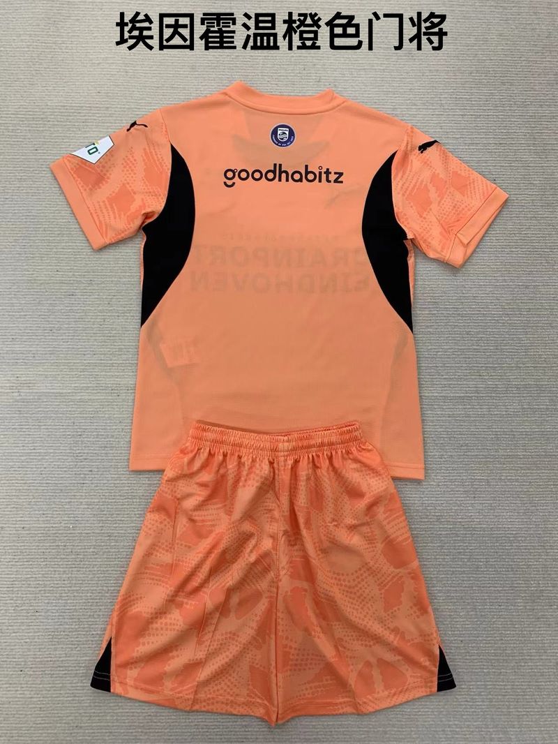 Kid Size Eindhoven orange GK Jersey