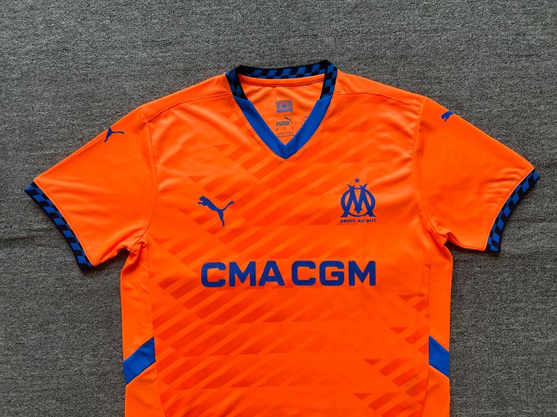 Olympique de Marseille second 2024-2025 away game - WCFootballSuit