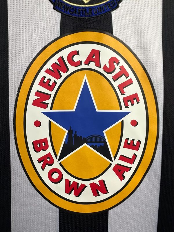 Retro Newcastle United 1997-1999 home game Long Sleeve