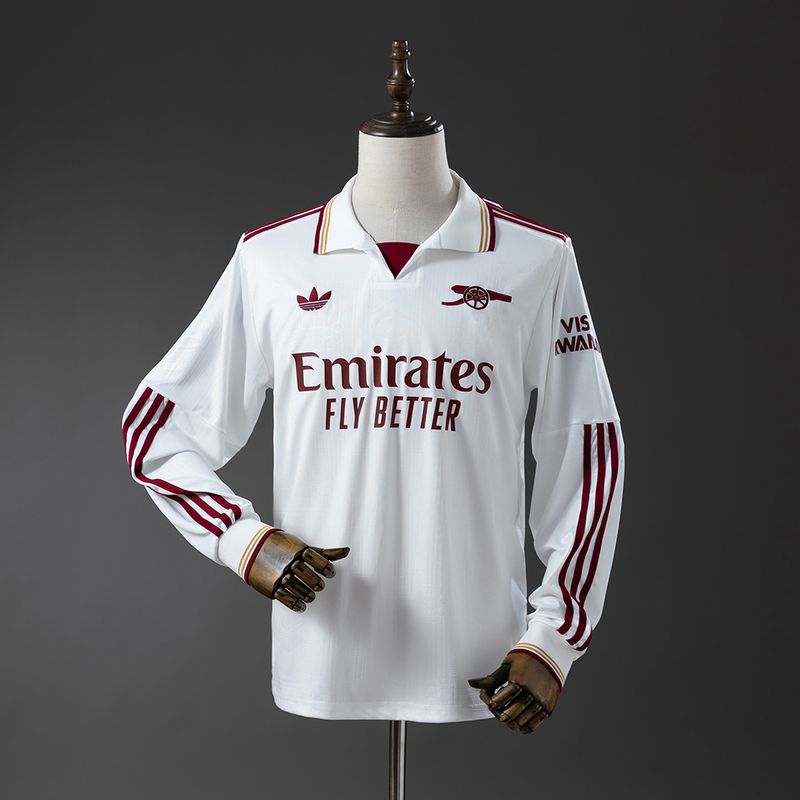 Arsenal FC 2025-2026 Second Away Fan Long Sleeve
