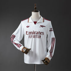 Arsenal FC 2025-2026 Second Away Fan Long Sleeve