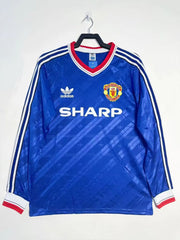 Retro Manchester United 1986-1988 second away game long