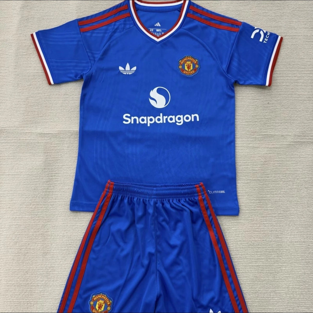 Kinder Manchester United Auswärtstrikot 2025-2026