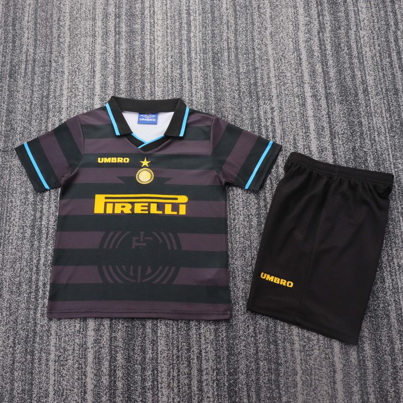 Retro Kid Size Inter Milano 1997-1998 second away game