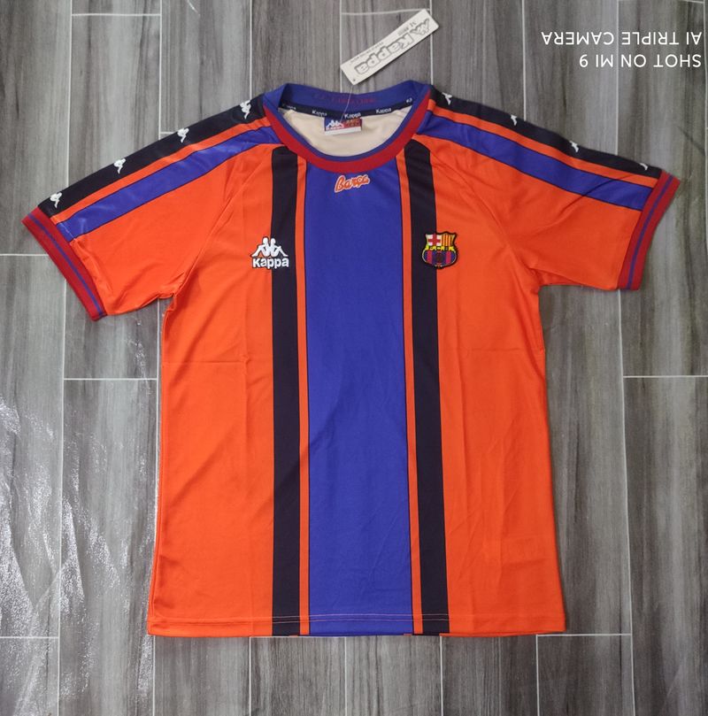 Retro FC Barcelona 1997-1998 away game