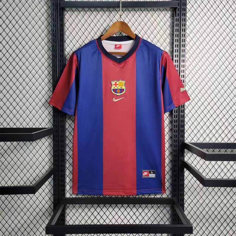 Retro FC Barcelona 1998-1999 home game