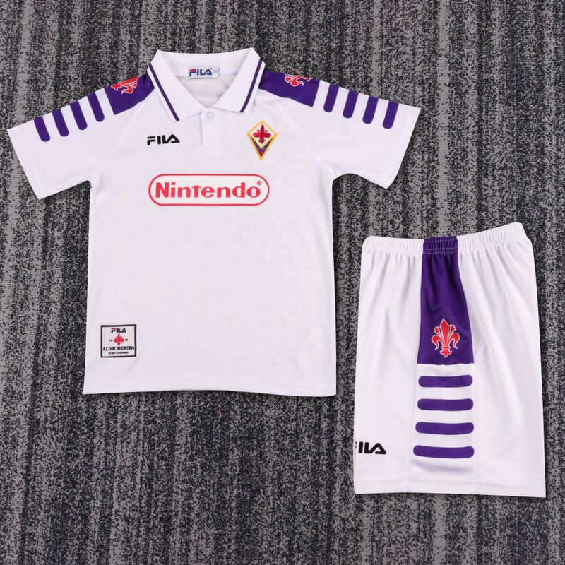 Retro Kid Size ACF Fiorentina 1998-1999 home game