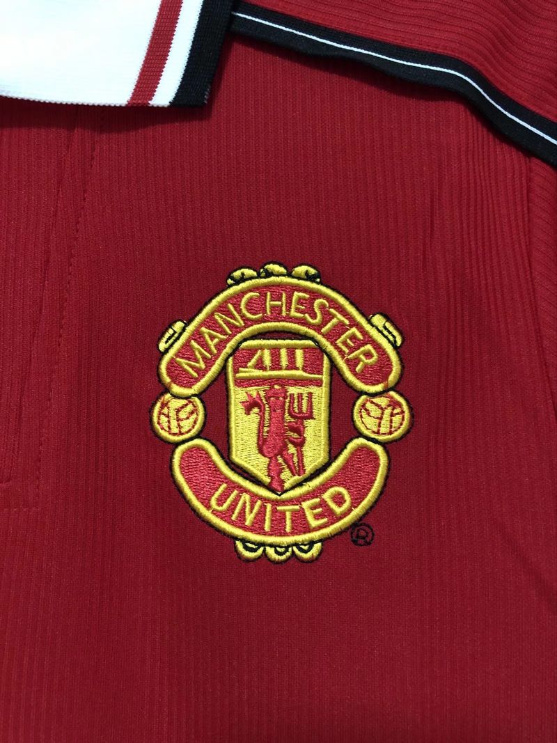 Retro Manchester United 1998 home Long Sleeve