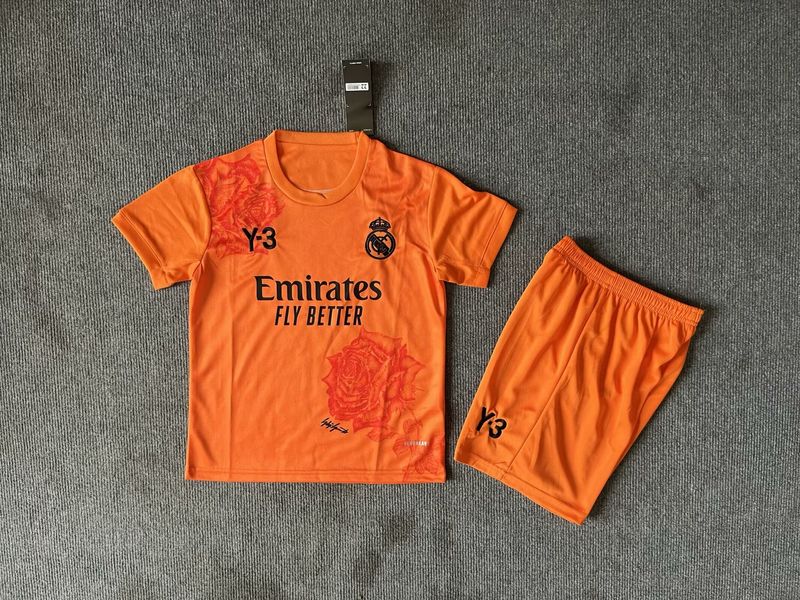 Kid Size Real Madrid CF Y3 orange