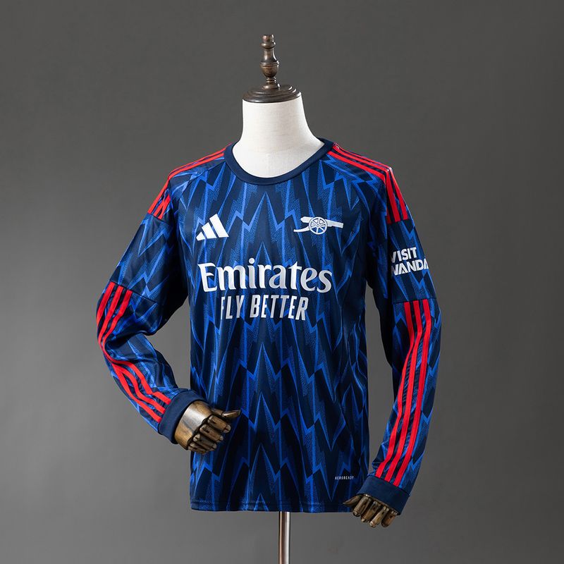 Arsenal FC 2025 - 2026 Away Fan Long Sleeve - WCFOOTBALLSUIT