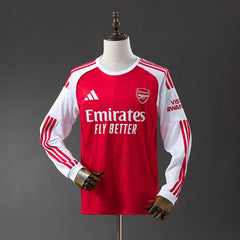 Arsenal FC 2025 - 2026 home Fan Long Sleeve - WCFOOTBALLSUIT