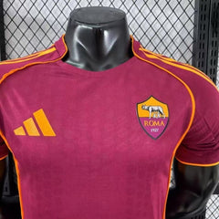 AS Roma 2025 - 2026 home player - WCFOOTBALLSUIT