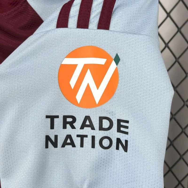 Aston Villa 2025 - 2026 home - WCFOOTBALLSUIT