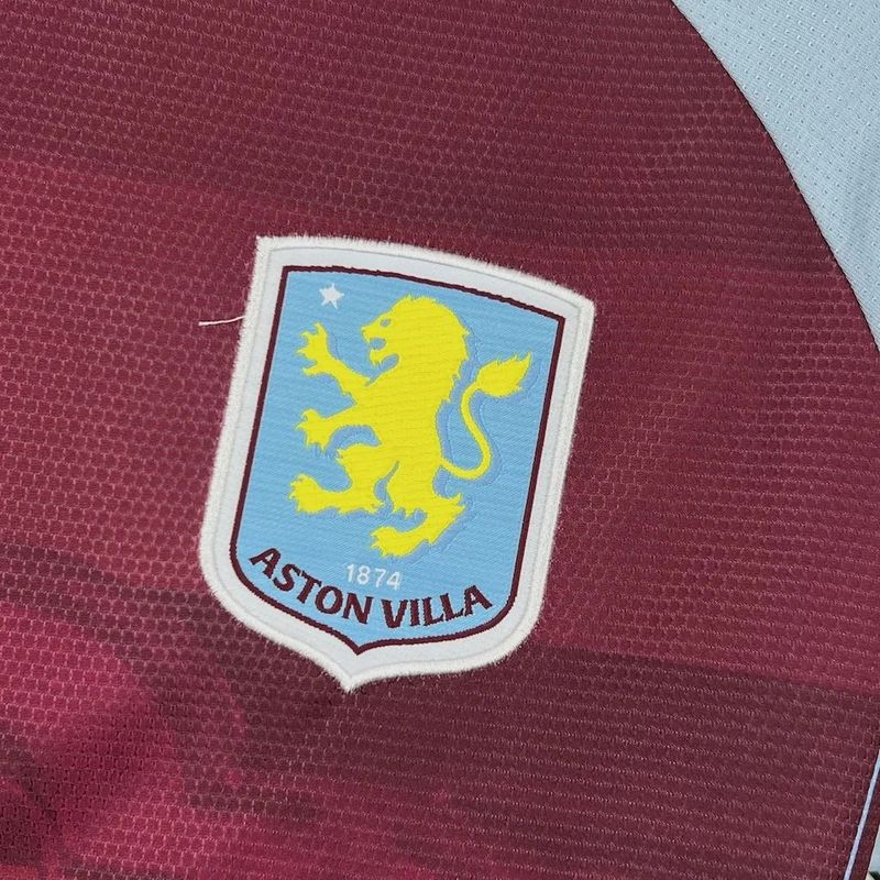 Aston Villa 2025 - 2026 home - WCFOOTBALLSUIT