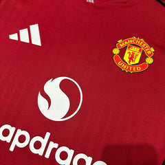 Manchester United 2025-2026 home long sleeve player