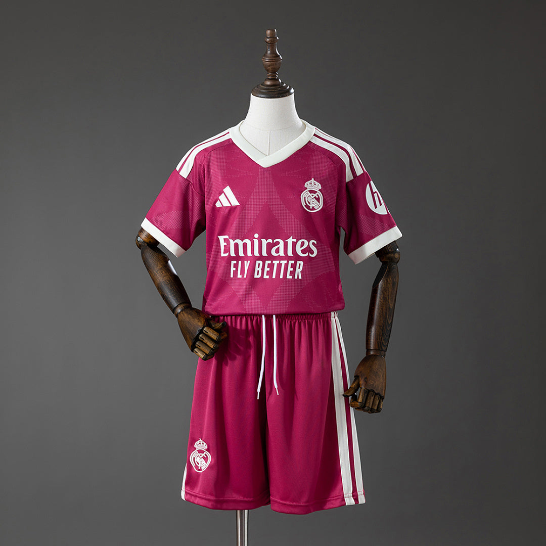 Retro Real Madrid Auswärtstrikot 2017-2018 Für Kinder