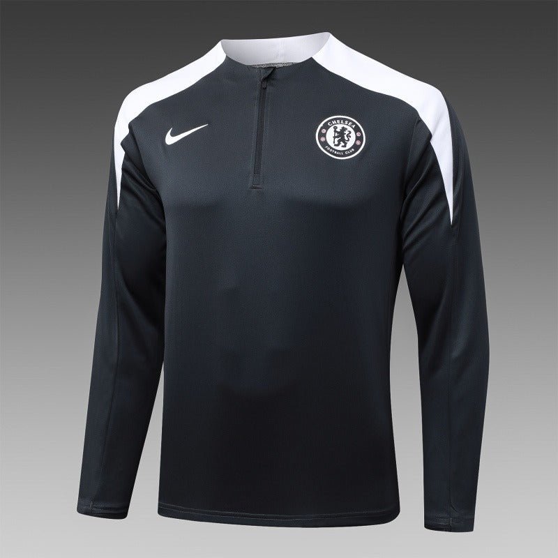 Chelsea FC 2025 - 2026 Half - Zip Set - WCFOOTBALLSUIT