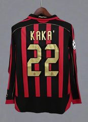 Retro AC Milan 2006-2007 home Long Sleeve