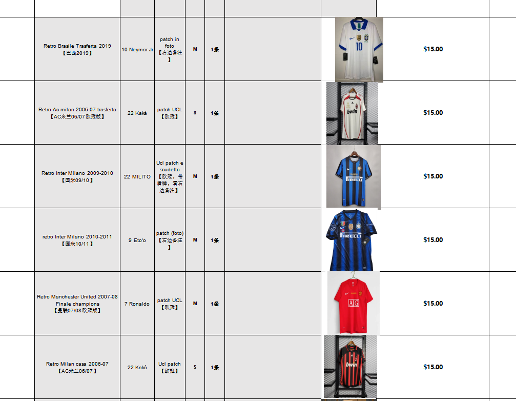 Custom order（33 items Italy9.25) $482