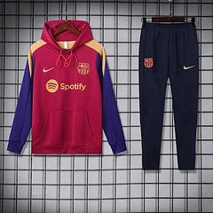 2024/2025 Barcelona Hooded Long-Sleeved Training Suit