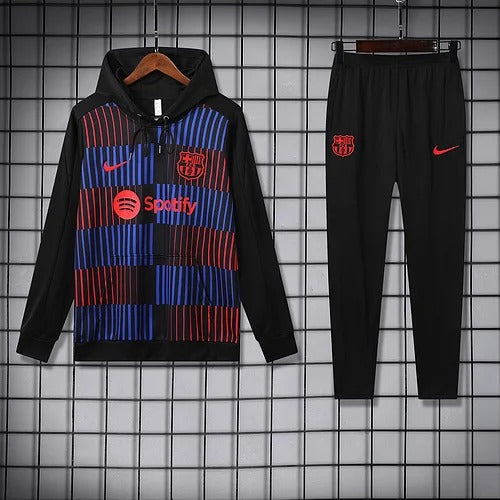 2024/2025 Barcelona Hooded Long-Sleeved Training Suit