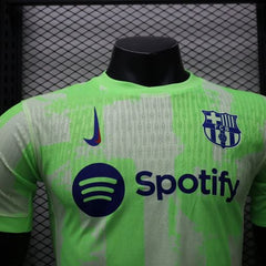 FC Barcelona 2024-2025 third away game player