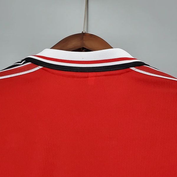 Retro Manchester United 1998-1999 home Long Sleeve