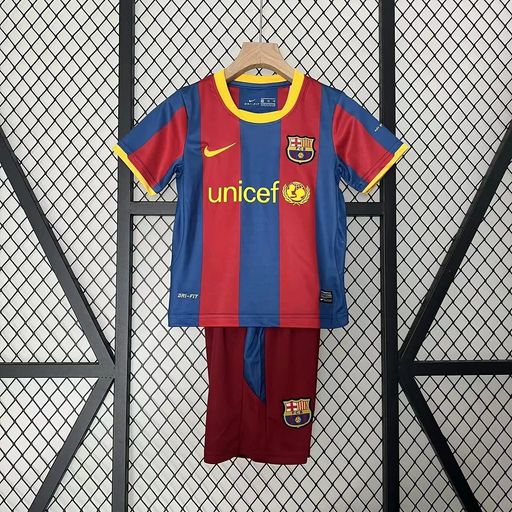 Retro Kid Size FC Barcelona 2010-2011 home