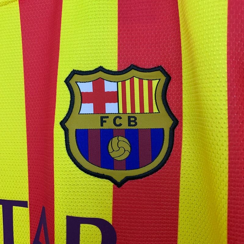 Retro FC Barcelona 2013-2014 away game