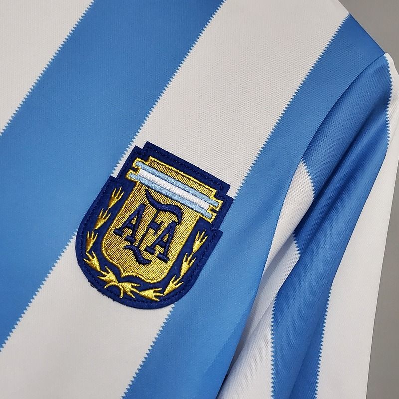 Retro Argentina national 1986 home game