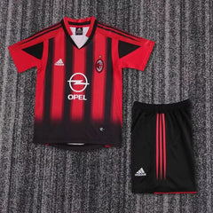 Retro Kid Size AC Milan 2004-2005 home game