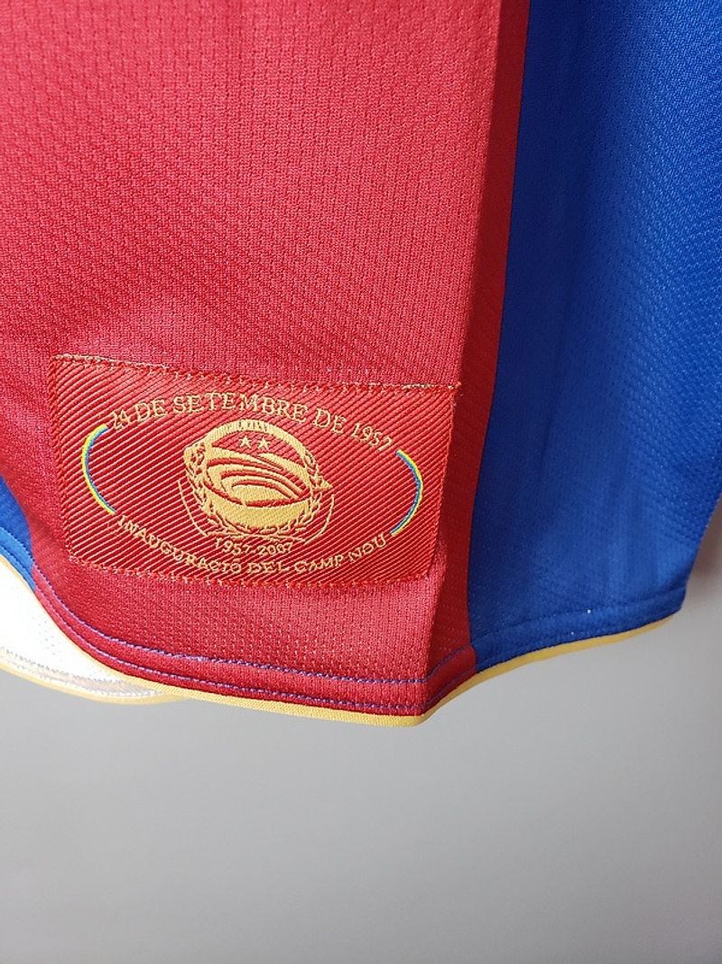 Retro FC Barcelona 2007-2008 home game