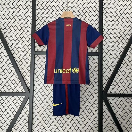 Retro Kid Size FC Barcelona 2014-2015 home