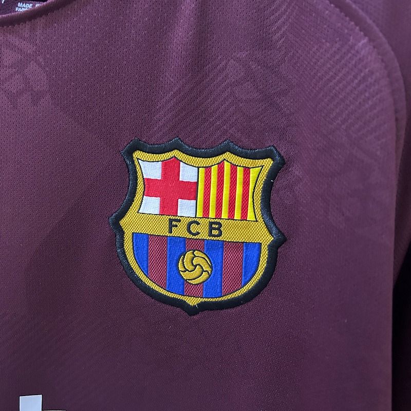 Retro FC Barcelona 2017-2018 second away game