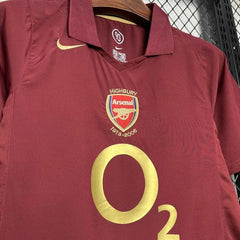 Retro Arsenal FC 2005-2006 home game