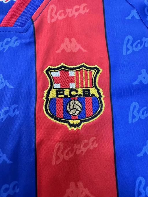 Retro Kid Size FC Barcelona 1996-1997 home