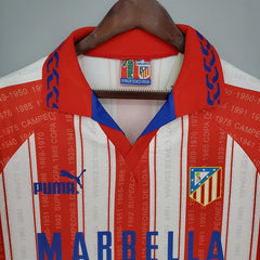 Retro Atletico Madrid 1995-1996 home game