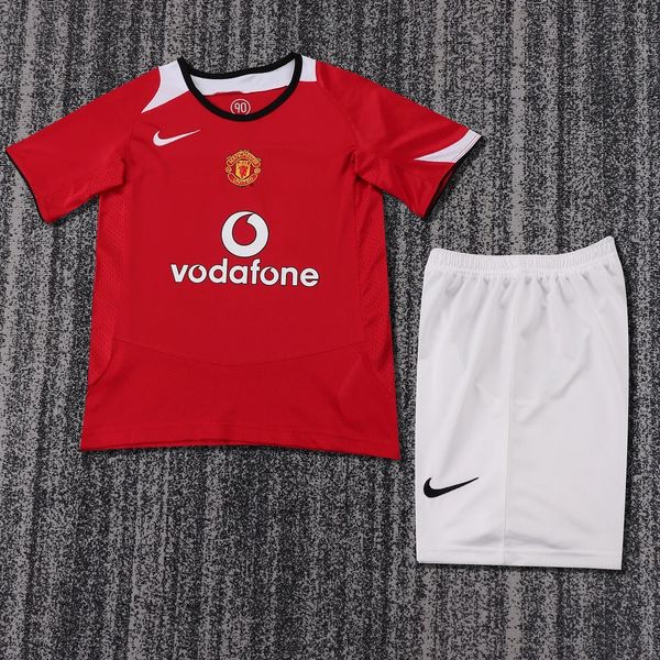 Retro Kid Size Manchester United 2005-2006 home