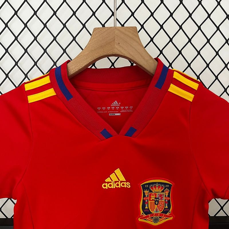 Retro Kid Size Spain national 2010 home game