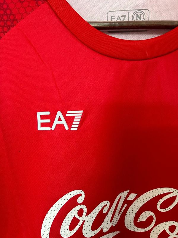 SSC Napoli 2024-2025 Coca Cola red