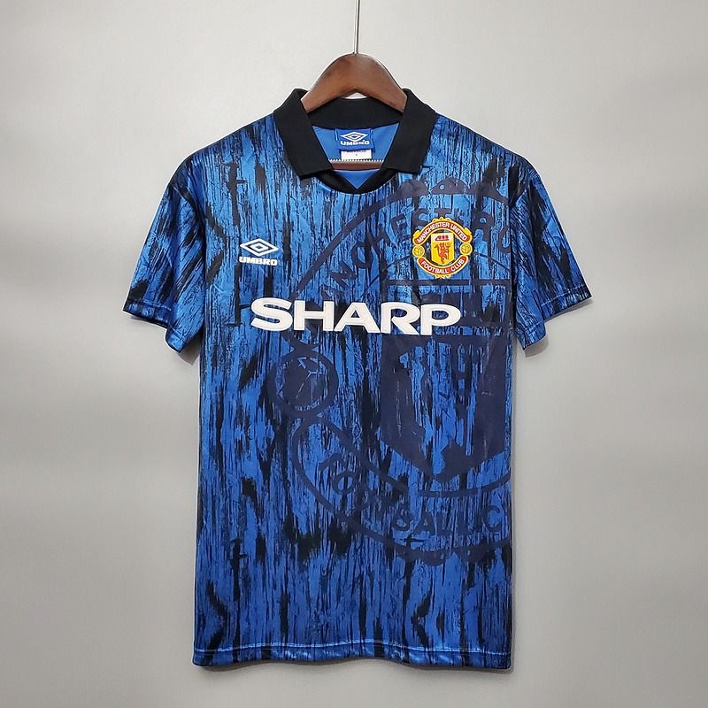 Retro Manchester United 1992-1993 away game
