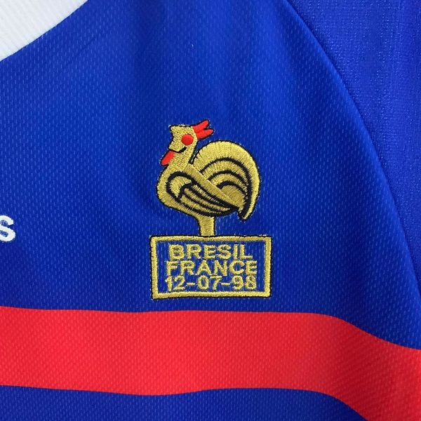 Retro France national 1998 home Long Sleeve