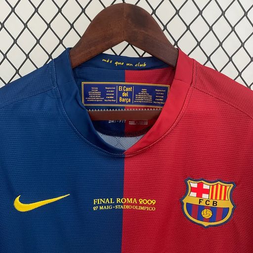 Retro FC Barcelona 2008-2009 home Long Sleeve