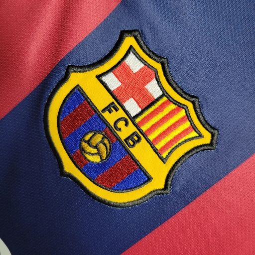 Retro FC Barcelona 2014-2015 home Long Sleeve